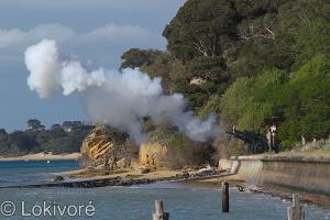 The First Shot WWI Commemorative Event: Point Nepean National Park 5th August 2014 